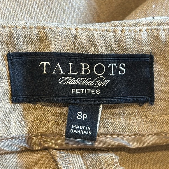 Talbots petite classic side zip slim pants size 8P - Picture 9 of 11